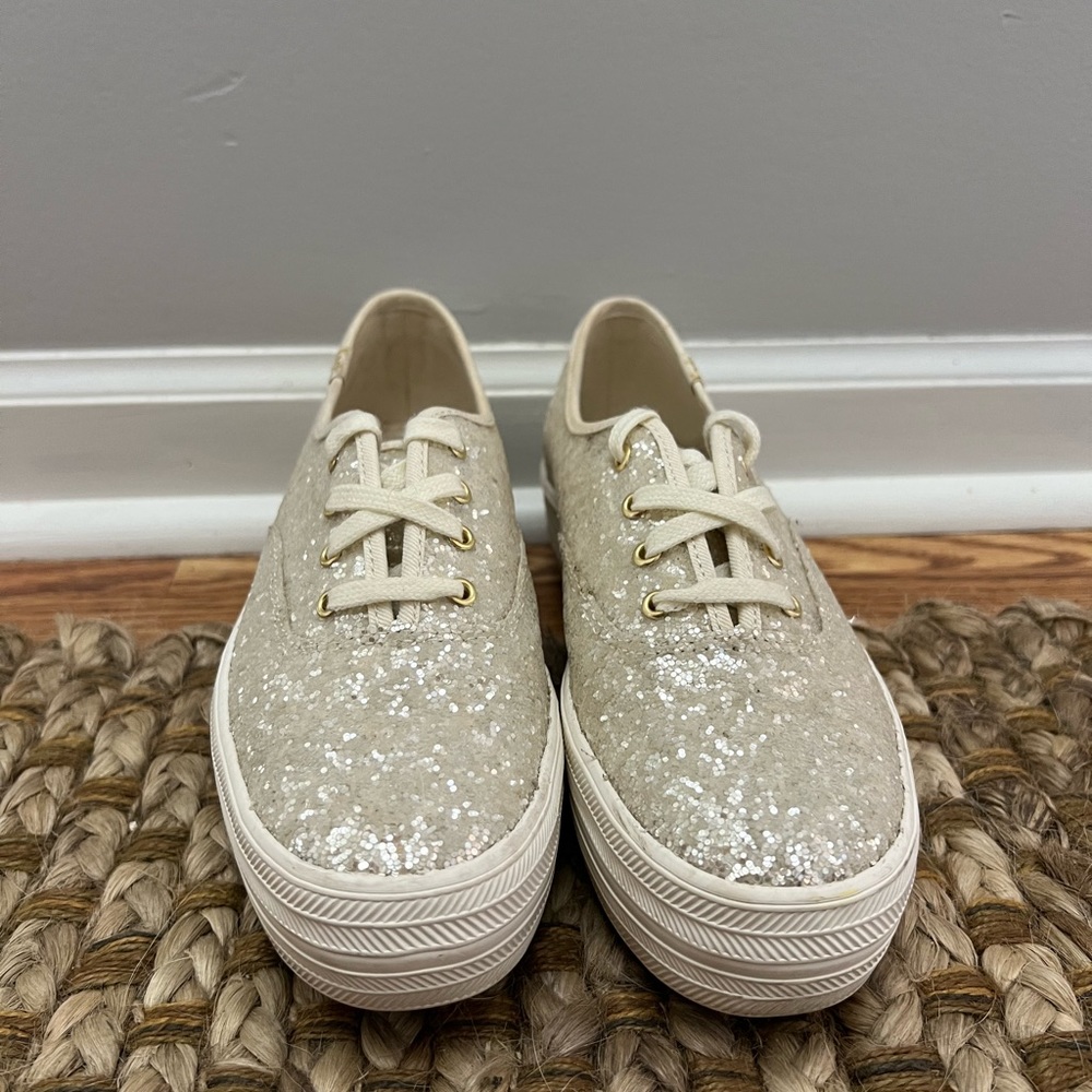 Kate Spade Triple Glitter Wedding Keds